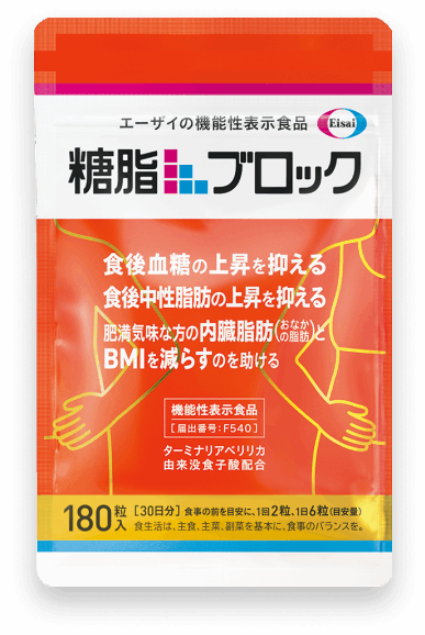 糖脂ブロックのパッケージ写真